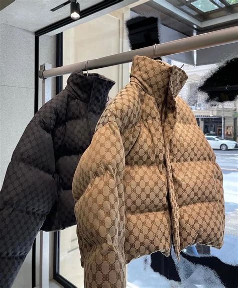 balenciaga gucci puffer.